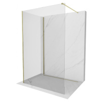 MEXEN/S - Kioto Sprchová zástena WALK-IN 120 x 70 cm, transparent, zlatá 800-120-212-50-00-070