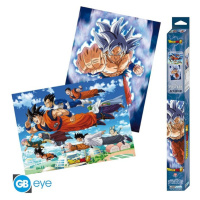 Set 2 plagátov Dragon Ball Super - Goku & Friends (52x38 cm)