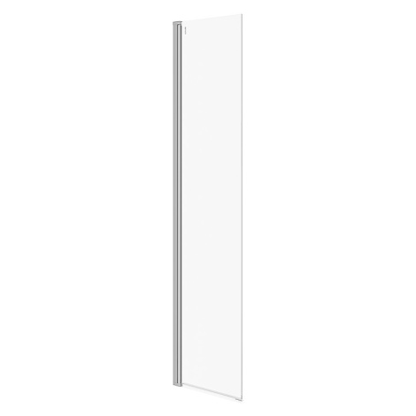 Cersanit Mille, otočná sprchová zástena typu Walk-In 50x200 cm, 8mm číre sklo, chrómový profil, 