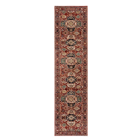 Červený behúň 66x300 cm Gillingham – Flair Rugs