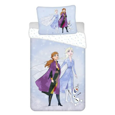 Jerry Fabrics Detské bavlnené obliečky Frozen 2 Adventure, 140 x 200 cm, 70 x 90 cm