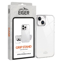 Kryt Eiger Grip Stand Case for iPhone 15 Plus in Clear