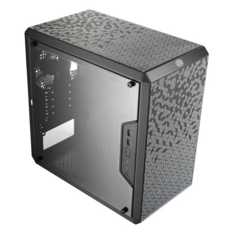 Cooler Master case MasterBox Q300L, micro-ATX, mini-ITX, Mini Tower, USB 3.0, čierna, bez zdroja