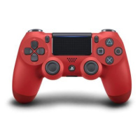 SONY PS4 Dualshock V-2 - lávovo červený