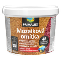 PRIMALEX - Mozaiková omietka mix farieb (J+I+E+E+E) 15 kg (4,5 kg + 5x2,1 kg)