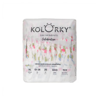 KOLORKY DAY MOMENTS - Celebration - XL (12-25 kg) - jednorazové ekoplienky 25 ks