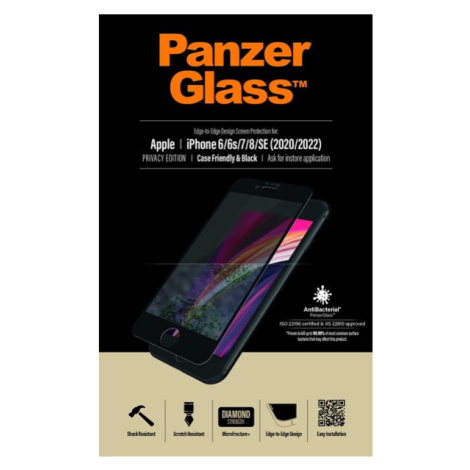 PanzerGlass Edge-to-Edge Privacy Apple iPhone 6/6s/7/8/SE (4,7