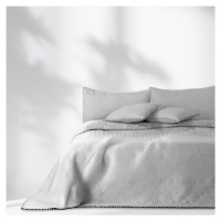 Svetlosivá prikrývka na posteľ AmeliaHome Meadore, 170 x 270 cm