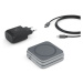 iWant Mag+ Foldable bezdrôtová MagSafe nabíjačka vesmírne šedá