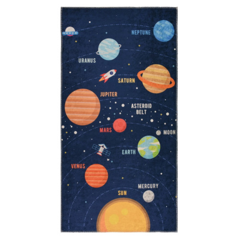 Detský koberček 80x150 cm Solar System – Vitaus