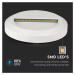 Schodiskové LED svietidlo okrúhle 2W, 3000K, 60lm, biele VT-1142 (V-TAC)