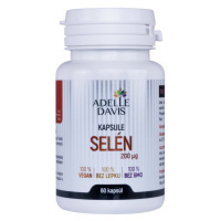 ADELLE DAVIS Selén 200 mcg 60 kapsúl