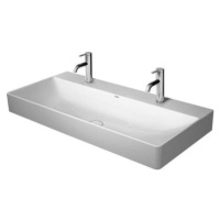 Dvojumývadlo Duravit DuraSquare 100x47 cm dva otvory pre batériu 2353100043