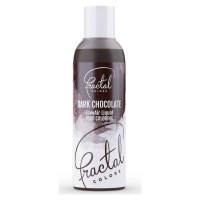 Airbrush tekutá farba Fractal - tmavá čokoláda (100 ml) - dortis - dortis