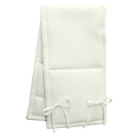 LevinFelin levin felin bavlnený mantinel do hranatej postieľky 120×60cm farba:smotanová