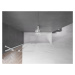 MEXEN/S - Velar Dvojkrídlová posuvná vaňová zástena 80 x 150 cm, transparent, biela 896-080-000-