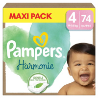 PAMPERS Harmonie Baby veľ.4, 74 ks