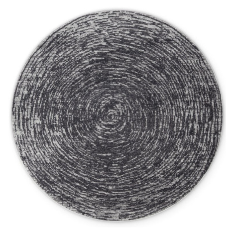 Sivý okrúhly koberec ø 120 cm Gloria Cavallo – Hanse Home