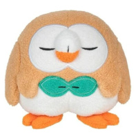 Plyšák Sleeping Pokémon - Rowlet 13 cm