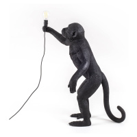 LED svietidlo Monkey Lamp stojacia čierna