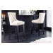 LuxD Dizajnová barová stolička Queen béžová