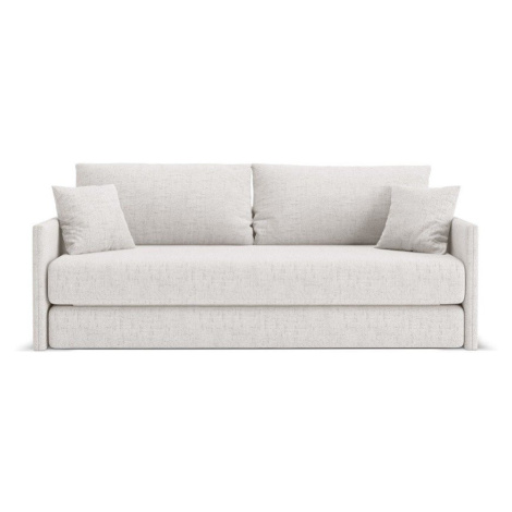 Béžová ženilková rozkladacia pohovka 209 cm Shannon – Cosmopolitan Design