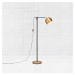 Stojaca lampa Chester z kovu, bronz