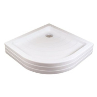 Ravak Ronda sprchová vanička štvrťkruhová 80x80 cm akrylát a204001120 RO80PUR0