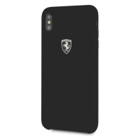 Kryt Ferrari Hardcase iPhone Xs Max black Silicone Off track (FEOSIHCI65BK)