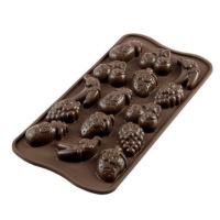 Silikónová forma na čokoládu ovocie - Silikomart