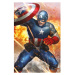 Plagát MARVEL - Captain America - Under Fire (189)