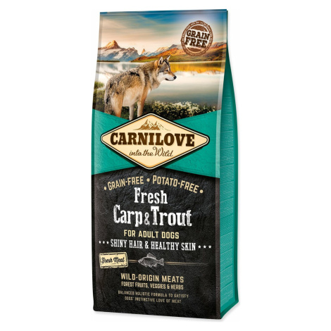 Krmivo Carnilove Dog Fresh Carp & Trout 12kg