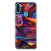 Odolné silikónové puzdro iSaprio - Abstract Paint 02 - Samsung Galaxy M11