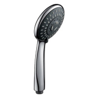 Ručná masážna sprcha, 5 režimov sprchovanie, priemer 110mm, ABS / chróm 1204-06