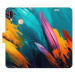 Flipové puzdro iSaprio - Orange Paint 02 - Huawei P20 Lite