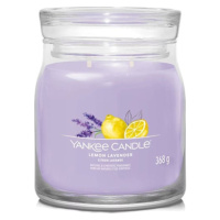 Yankee Candle Citrón a levanduľa, Sviečka v sklenenej dóze 368 g