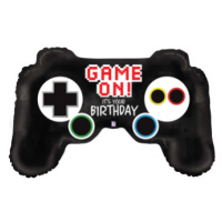 Fóliový balón Happy Birthday gamepad ALBI