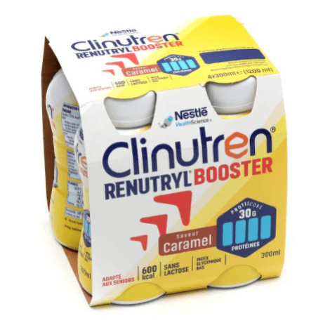 CLINUTREN Renutryl booster karamel 4 x 300 ml