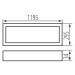 OS 40W-840-MPRM-B-P3 Vstavané LED svietidlo