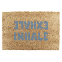 Rohožka z kokosového vlákna 60x90 cm Inhale Exhale – Artsy Doormats