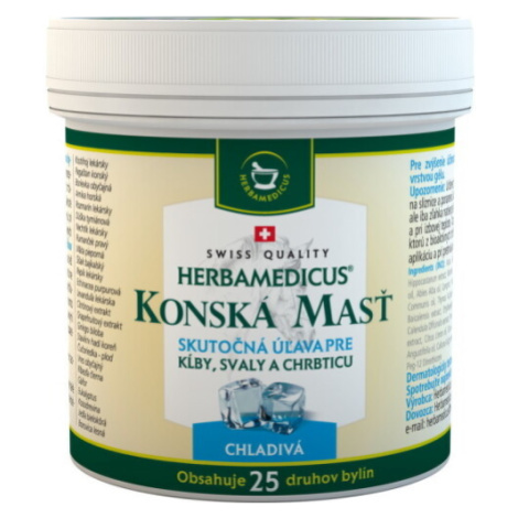 HERBAMEDICUS Konská masť chladivá 250 ml