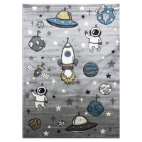 Dětský koberec Smart Kids 22924 Grey - 120x180 cm Berfin Dywany