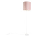 Romantická stojaca lampa biela s ružovým odtieňom 40 cm - Simplo