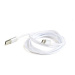 Kabel CABLEXPERT USB A Male/Micro B Male 2.0, 1,8m, opletený, stříbrný, blister