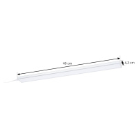 Prios Ashtonis LED svietidlá, hranaté, 40 cm