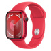 APPLE WATCH SERIES 9 GPS + CELLULAR 41MM (PRODUCT)RED ALUM.CASE (PRODUCT)RED SPORTBAND-M/L,MRY83