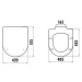 SAPHO - GRANDE WC sedátko, Soft Close, biela KC1403.01.0000E
