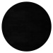 Kusový koberec Cha Cha 535 black kruh - 80x80 (průměr) kruh cm Obsession koberce