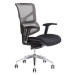 Ergonomická kancelárska stolička OfficePro Merope Farba: čierna, Opierka hlavy: bez opierky