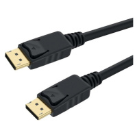 PremiumCord DisplayPort 1.3 prípojný kábel M/M pozlátené konektory 1,5m